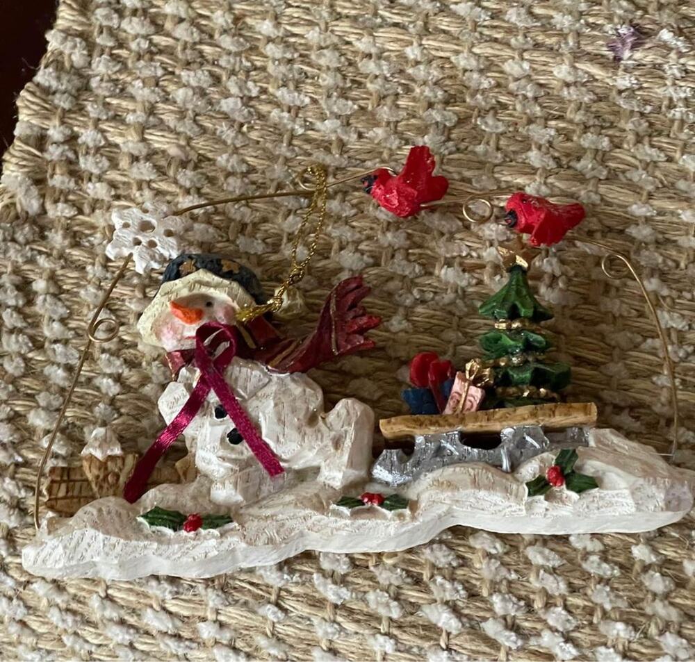 snowman Christmas ornaments  -2